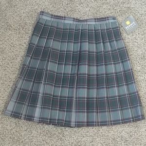 Dennis Uniform Plaid Skirt